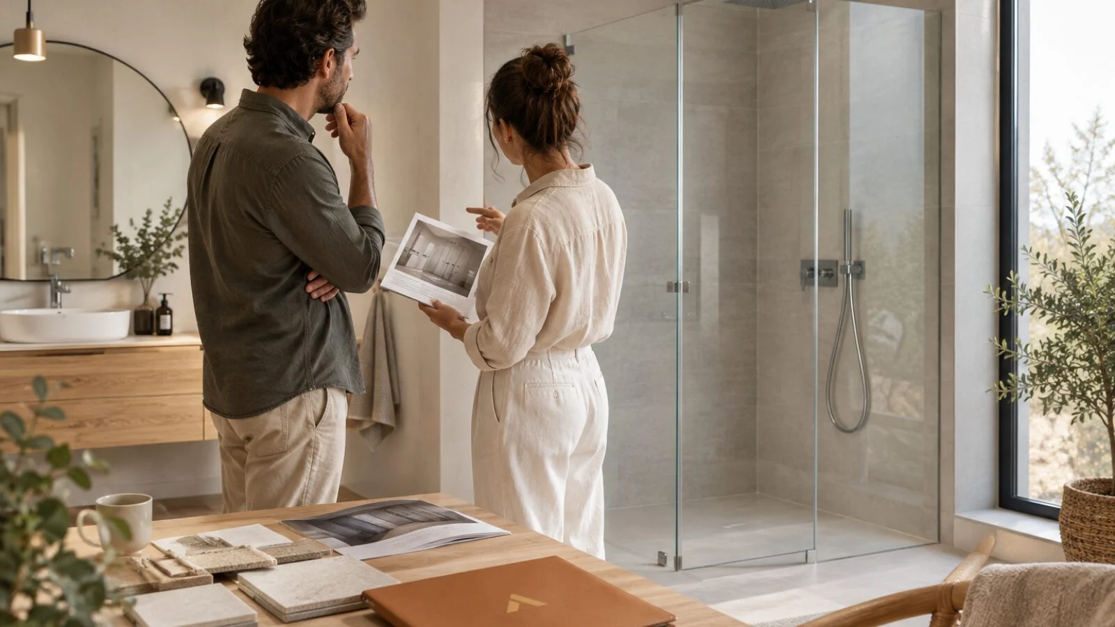 Cabine de duche com menos perfis: é adequada para a sua casa de banho?