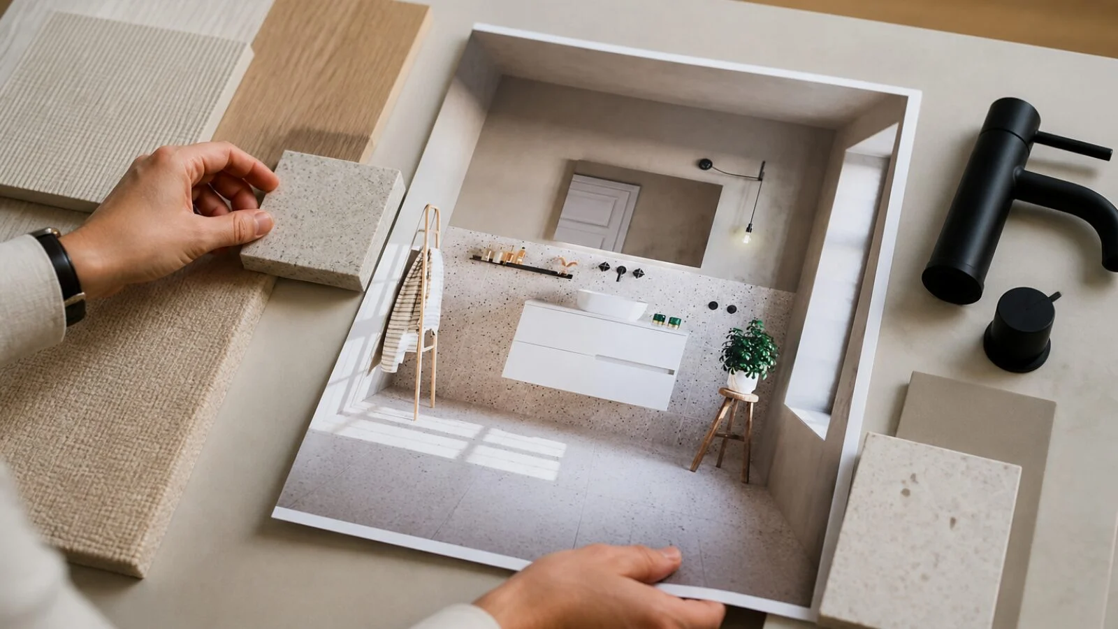 O que é remodelação completa de casa de banho?